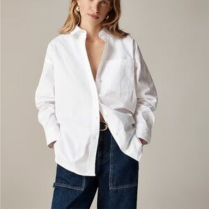 J. Crew Etienne Oversized Button Up